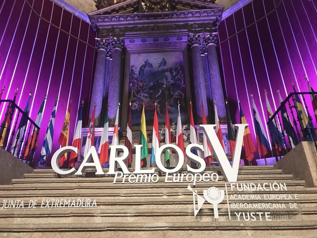 Il Presidente del Parlamento europeo, Antonio Tajani, riceve il 9 maggio il premio “Carlo V” al monastero reale di Yuste in Spagna