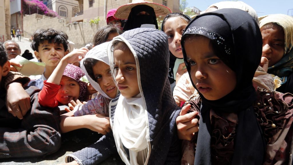 UNICEF/YEMEN: 15 milioni di bambini segnati dalla guerra Photograph: Yahya Arhab/EPA