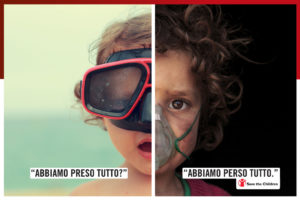 Emergenza bambini in fuga