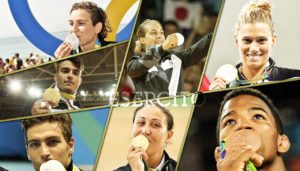 Atleti Esercito Medagliati rio-2016