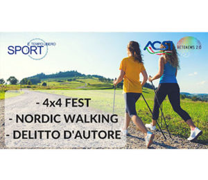 4x4 fest, nordic walking, delitto d'autore: SPORT E TEMPO LIBERO 4 PUNTATA