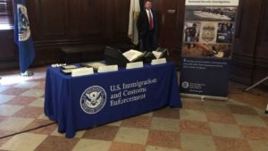 RECUPERO BENI CULTURALI NEGLI USA - CERIMONIA DI RESTITUZIONE ALLA BOSTON PUBLIC LIBRARY