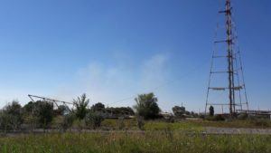 L’Esercito demolisce una delle due Torri di Vinyls nel Porto di Marghera