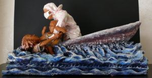 Fasasi: mostra scultura sul viaggio rifugiati nel Mediterraneo