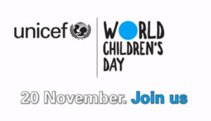 UNICEF per la prossima Giornata mondiale per i diritti dell'Infanzia (20 novembre)