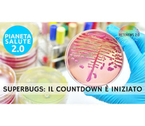 Un impegno concreto da parte delle Istituzioni per il contrasto all'antibiotico-resistenza: questa la richiesta da parte dell'Associazione Giuseppe Dossetti in Senato, in un convegno chi si è tenuto nella Sala Zuccari, dal titolo: "Superbugs: il countdown è iniziato". Intervista a Claudio Giustozzi, Segretario Nazionale dell'Associazione Giuseppe Dossetti; intervista a Fabrizio De Nicola, Commissario del Policlinico di Palermo; intervista ad Anna Benini, Dipartimento di diagnostica e sanità pubblica dell'Università degli Studi di Verona; intervista ad Elisabetta Caselli, del Dipartimento di Scienze Mediche dell'Università di Ferrara; intervista a Roberto Bettin, Direttore affari Istituzionali e Relazioni Esterne di Beckton Dickinson Italia. Puntata n. 100 del 5 febbraio 2018 di Pianeta Salute 2.0