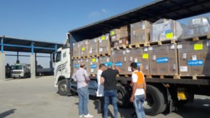 L’UNICEF consegna aiuti sanitari nella Striscia di Gaza per 70.000 persone