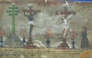 Dipinto olio su tavola (XIX secolo) Chiesa Senor de Masatepec